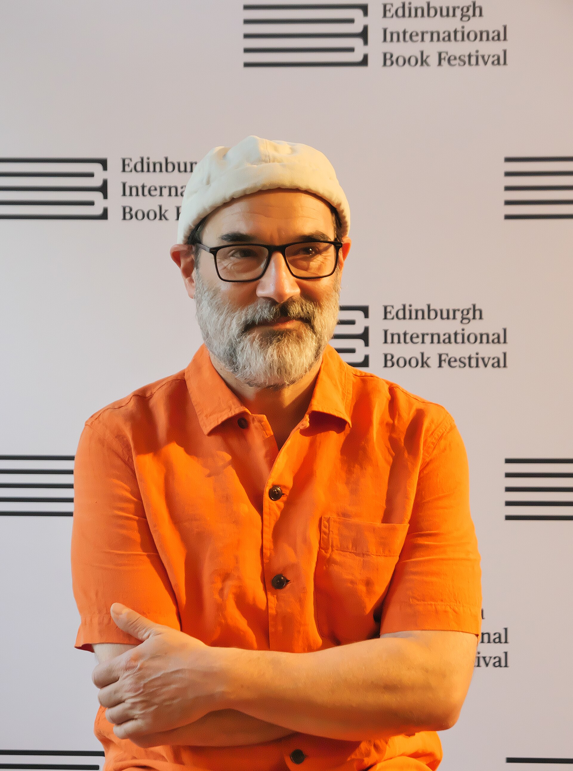 Adam Buxton at the 2025 Edinburgh International Book Festival