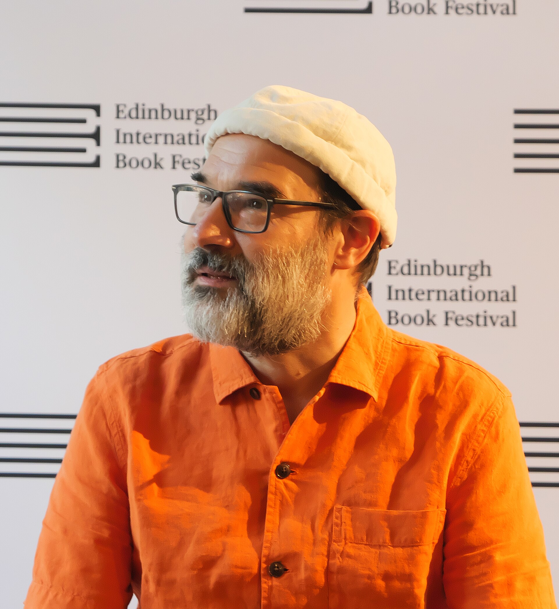 Adam Buxton at the 2025 Edinburgh International Book Festival