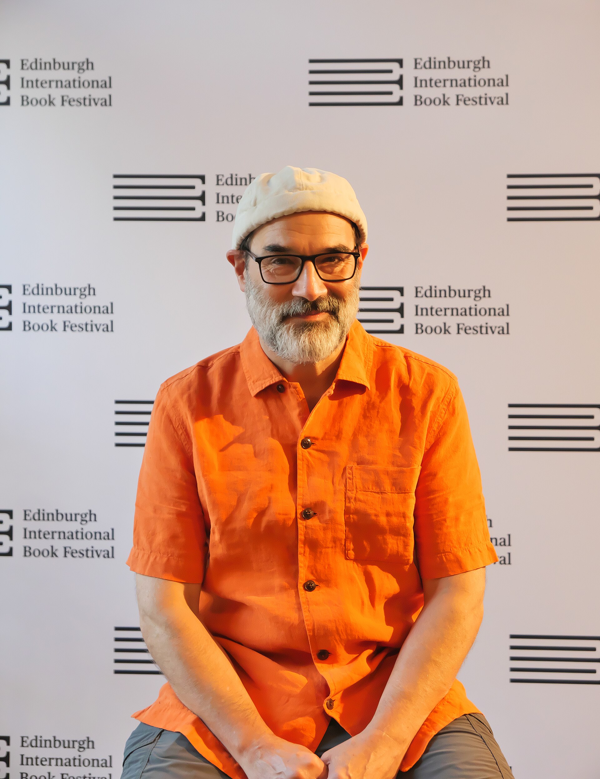 Adam Buxton at the 2025 Edinburgh International Book Festival