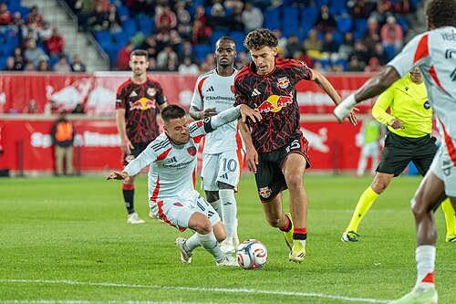 Adri Mehmeti during New York Red Bulls vs FC Dallas on May 2, 2026