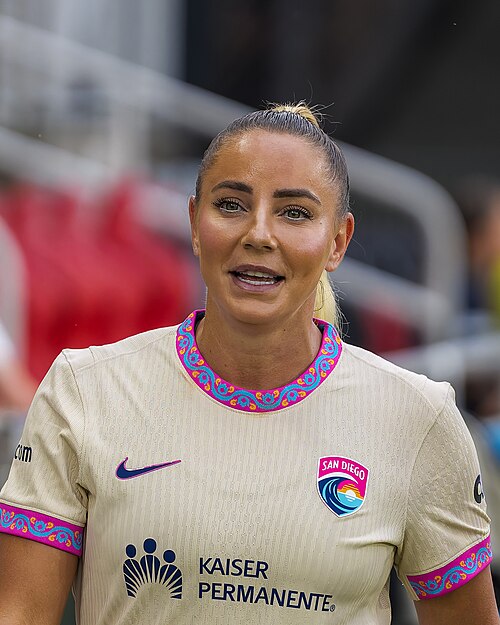 Adriana Leon playing for the San Diego Wave FC vs Washington Spirit  on August, 2, 2026