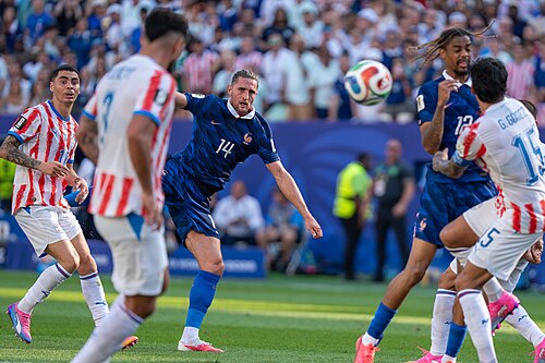 Adrien Rabiot during France v Paraguay at the 2026 FIFA World Cup