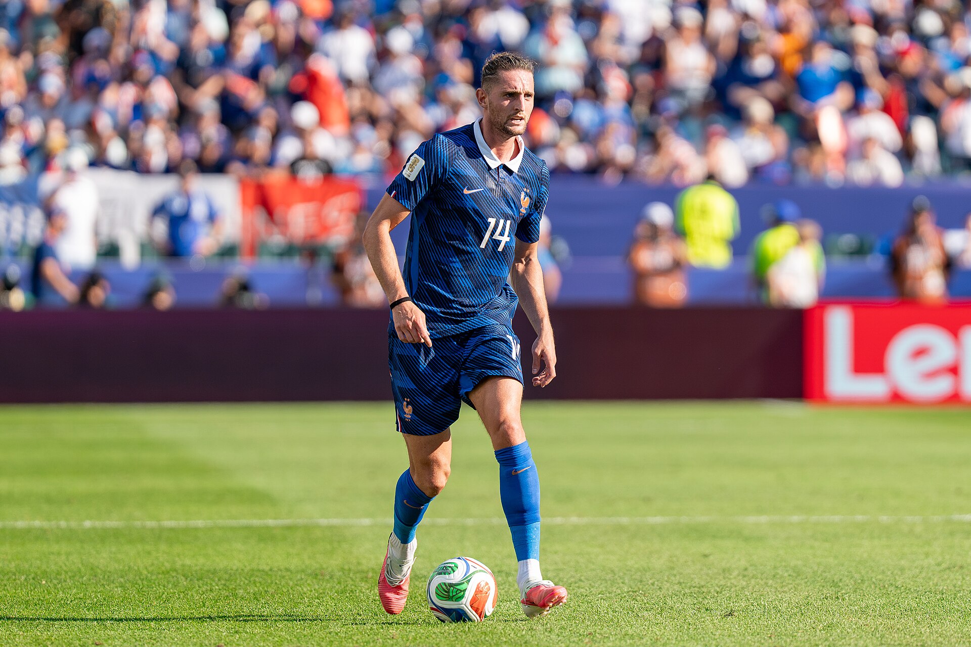 Adrien Rabiot during France v Paraguay at the 2026 FIFA World Cup