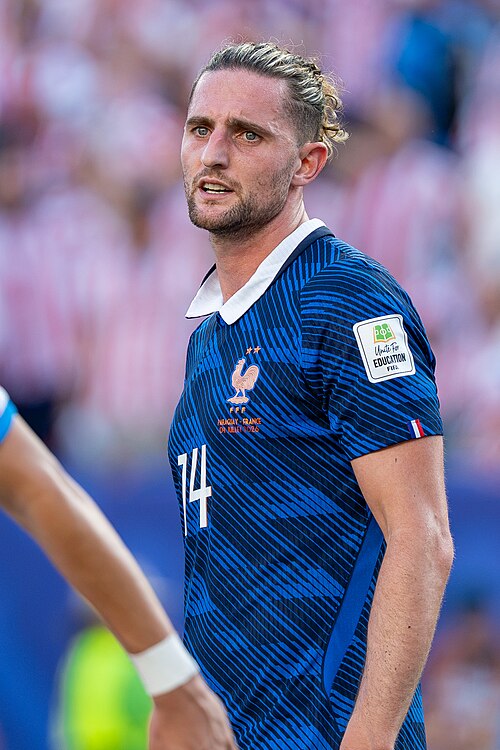 Adrien Rabiot during France v Paraguay at the 2026 FIFA World Cup