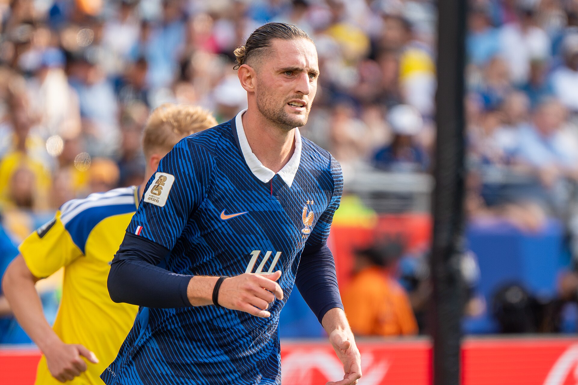 Adrien Rabiot during France v Sweden at the 2026 FIFA World Cup