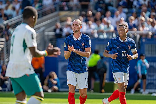 Adrien Rabiot Kylian Mbappe during France v Senegal on 16 June 2026 at the 2026 FIFA World Cup at NY/NJ Stadium in East Rutherford, NJ