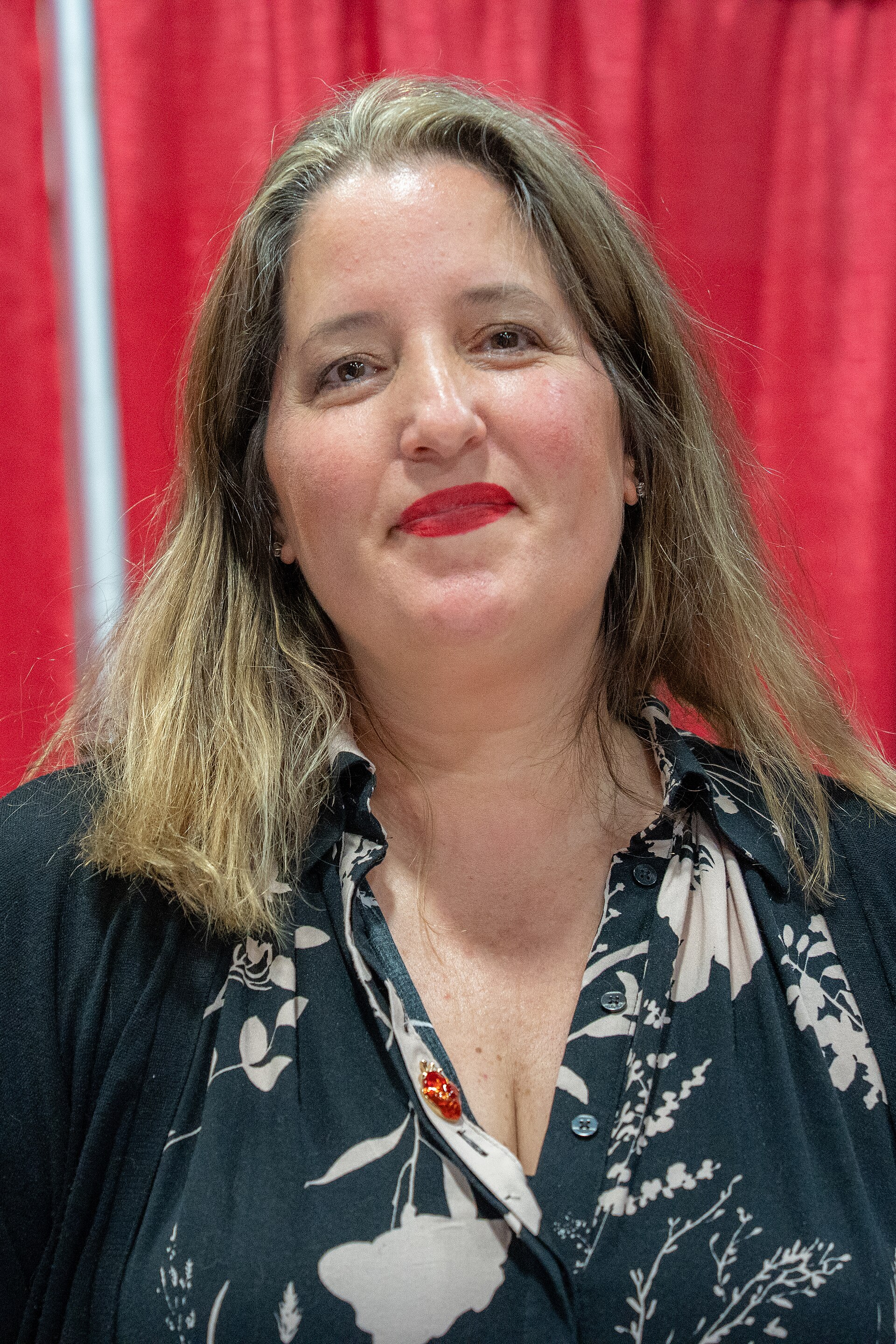 Agustina Bazterrica, writer, at National Book Festival 2025, in Washington, D.C., in September 2025