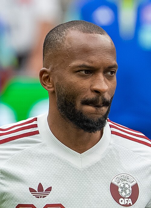 Ahmed Fathy during Canada v Qatar on 18 June 2026 at the 2026 FIFA World Cup