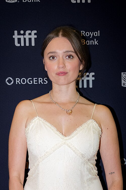 Actress Aimee Lou Wood attending The idiot(s) Premiere at TIFF 2026