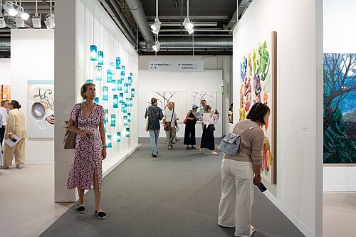 Aisles at Gallery Section A at Art Basel 2025
