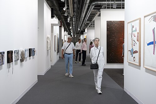 Aisles at Gallery Section E at Art Basel 2025