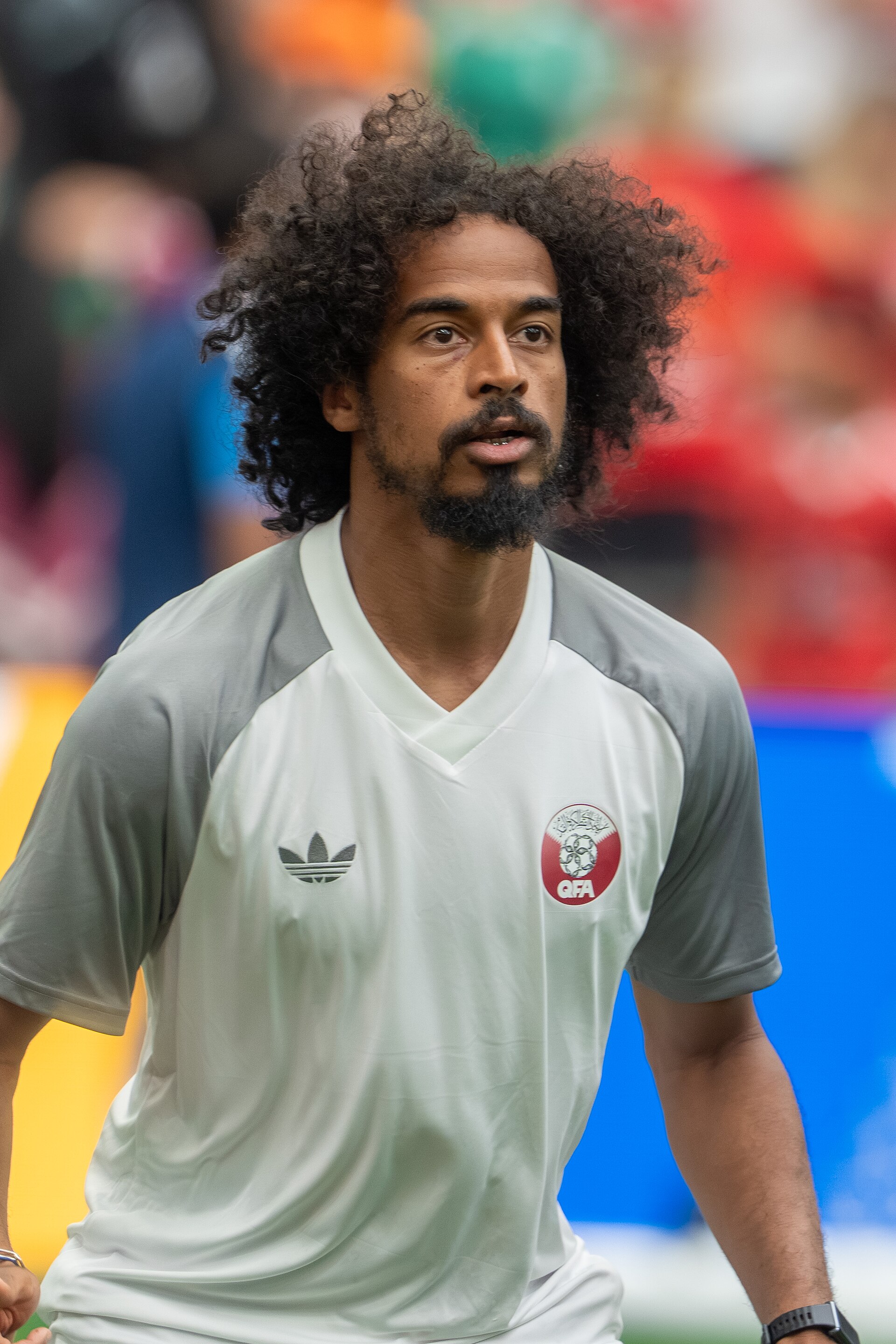 Akram Afif during Canada v Qatar on 18 June 2026 at the 2026 FIFA World Cup