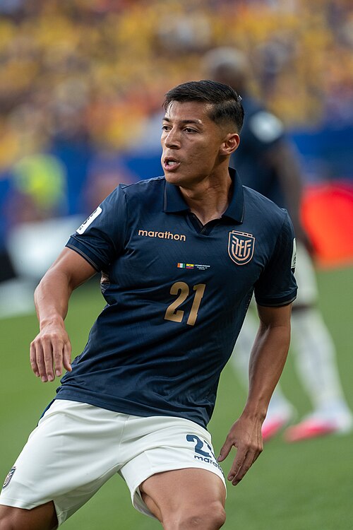Alan Franco during Côte d'Ivoire v Ecuador on 14 June 2026 at the 2026 FIFA World Cup