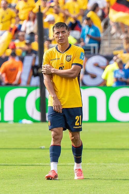 Alan Franco during Ecuador v Germany on 25 June 2026 at the 2026 FIFA World Cup