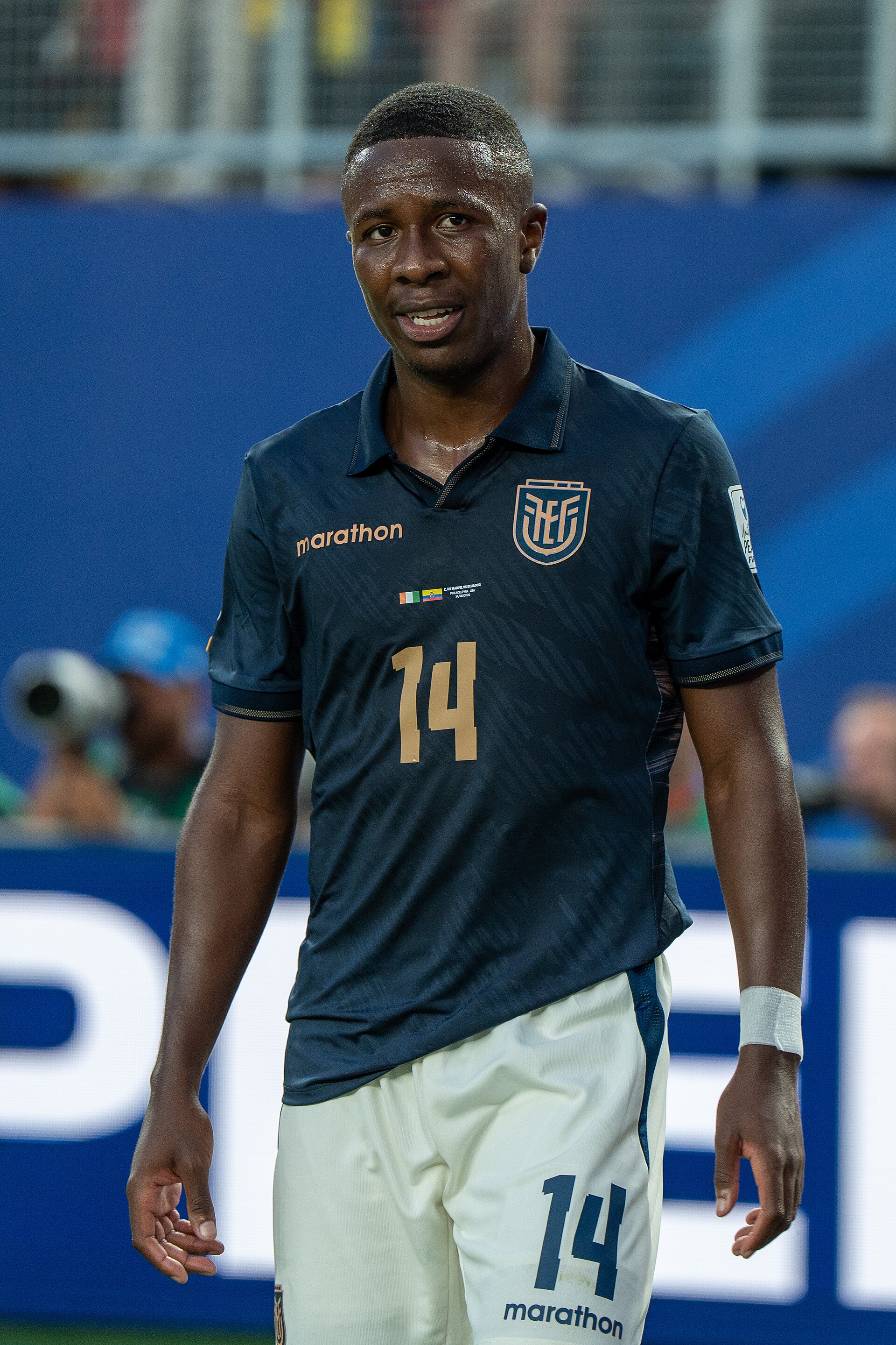 Alan Minda during Côte d'Ivoire v Ecuador on 14 June 2026 at the 2026 FIFA World Cup