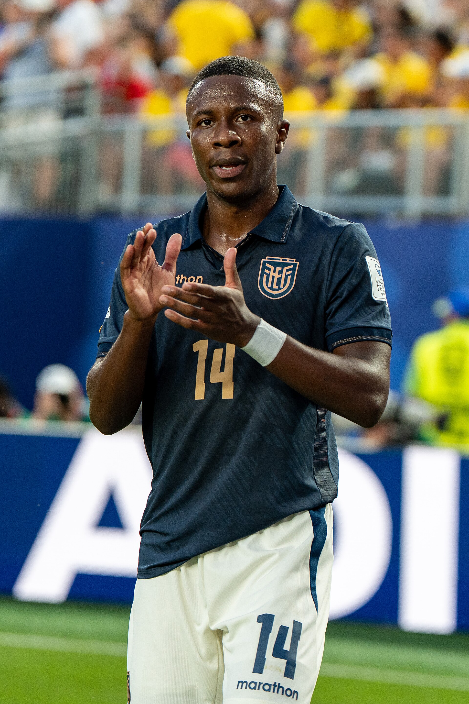 Alan Minda during Côte d'Ivoire v Ecuador on 14 June 2026 at the 2026 FIFA World Cup