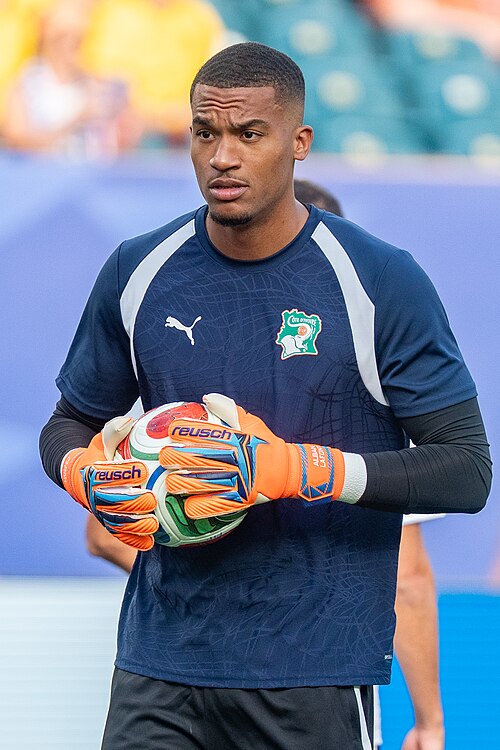 Alban Lafont during Côte d'Ivoire v Ecuador on 14 June 2026 at the 2026 FIFA World Cup
