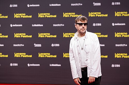 Albert Serra attends "Paper Tiger" red carpet during the 79th Locarno Film Festival on August 09, 2026 in Locarno, Switzerland.