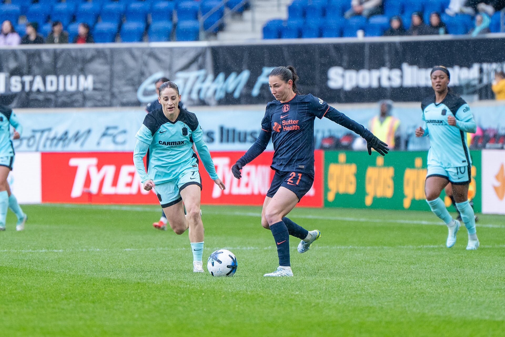 Aldana Cometti during Gotham FC vs Bay FC on April 25 2026