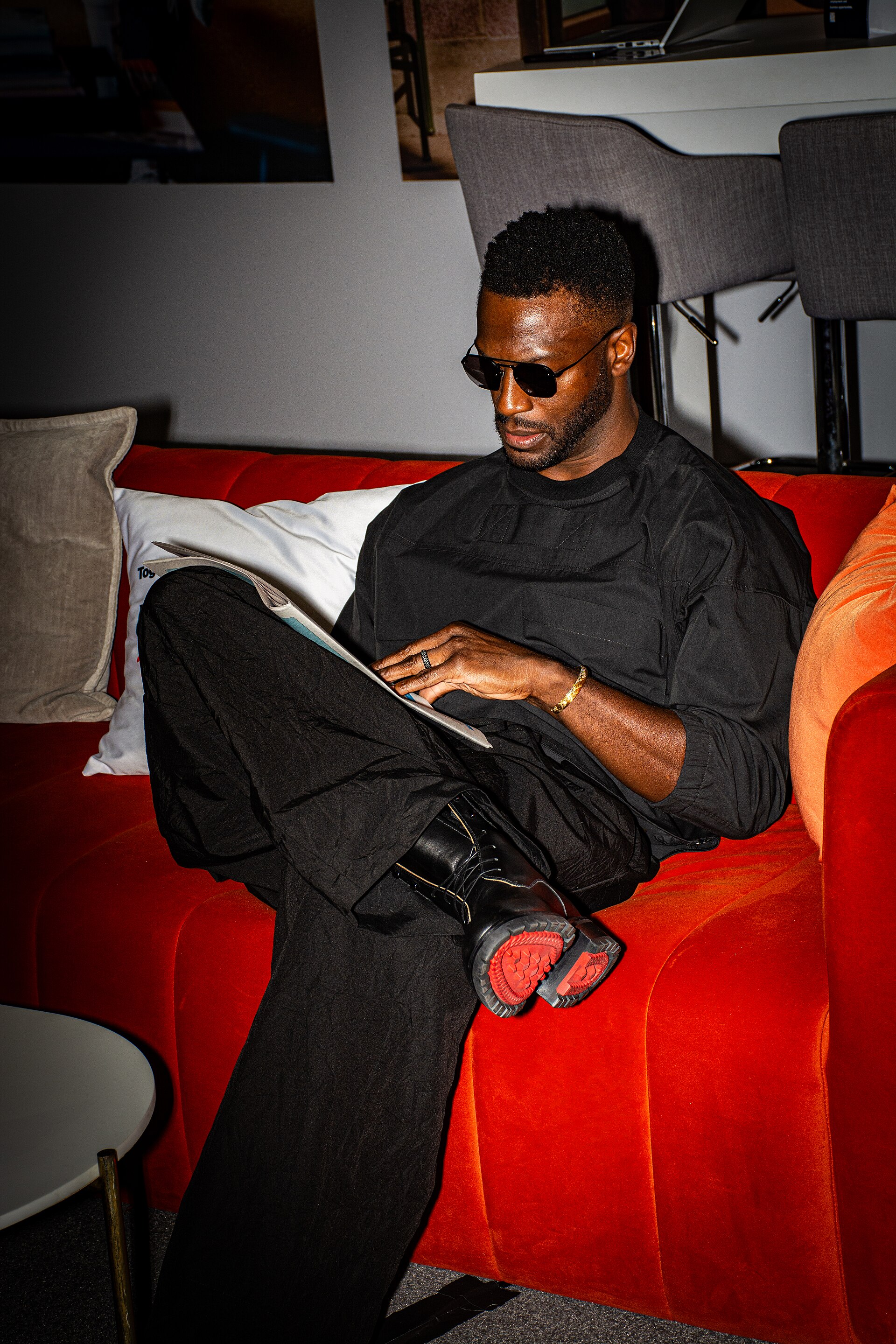 Aldis Hodge at Washington Convention Center for Congressional Black Caucus ALC54 2025