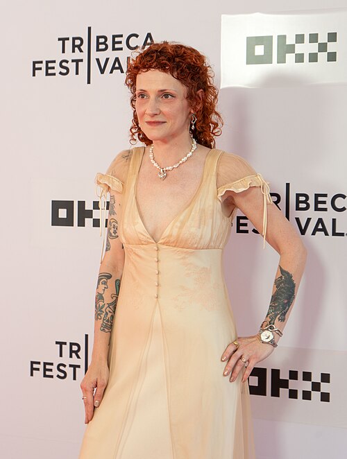 Aleks Gezentsvey at the premiere of "Mario" at the 25th Tribeca Film Festival in New York City.