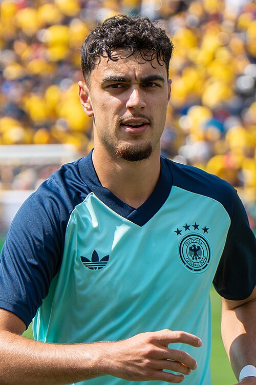 Aleksandar Pavlovic during Ecuador v Germany on 25 June 2026 at the 2026 FIFA World Cup