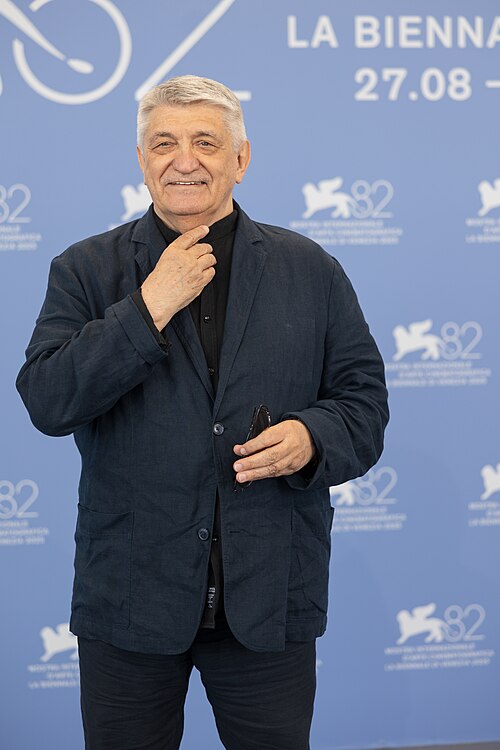 Aleksandr Sokurov, director, at 82nd Venice International Film Festival in Venice, Italy for the film ZAPISNAJA KNIŽKA REŽISËRA (DIRECTOR’S DIARY) .
