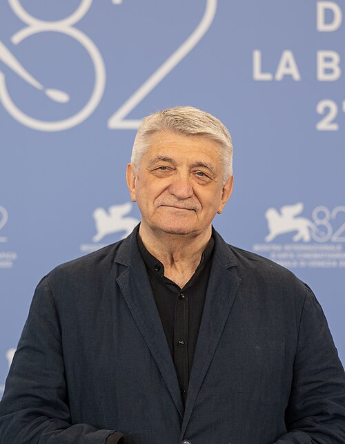 Aleksandr Sokurov, director, at 82nd Venice International Film Festival in Venice, Italy for the film ZAPISNAJA KNIŽKA REŽISËRA (DIRECTOR’S DIARY) .