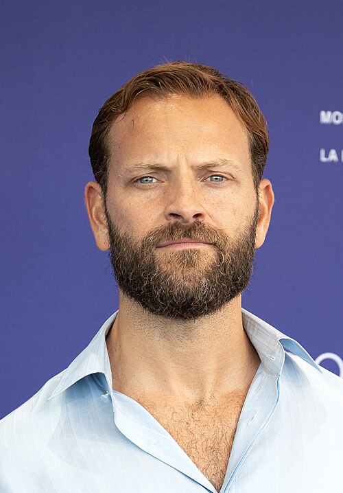 Alessandro Borghi, actor, at 82nd Venice International Film Festival in Venice, Italy for the film Nessun Dolore.