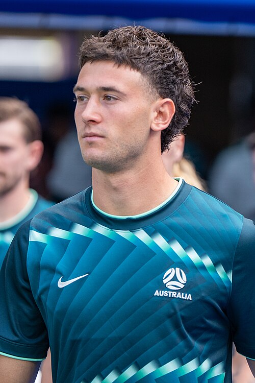 Alessandro Circati during United States v Australia on 19 June 2026 at the 2026 FIFA World Cup