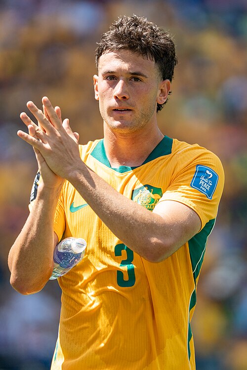 Alessandro Circati during United States v Australia on 19 June 2026 at the 2026 FIFA World Cup