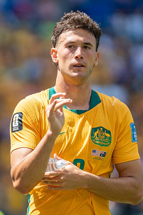 Alessandro Circati during United States v Australia on 19 June 2026 at the 2026 FIFA World Cup