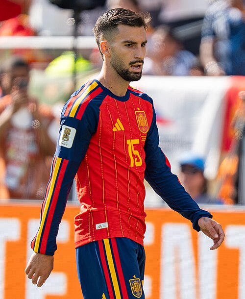 Alex Baena during Argentina vs Spain at the 2026 FIFA World Cup Final