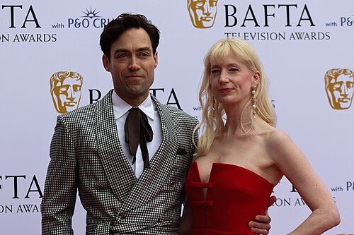 Alex Hassell & Emma King at the TV BAFTA red carpet May 26