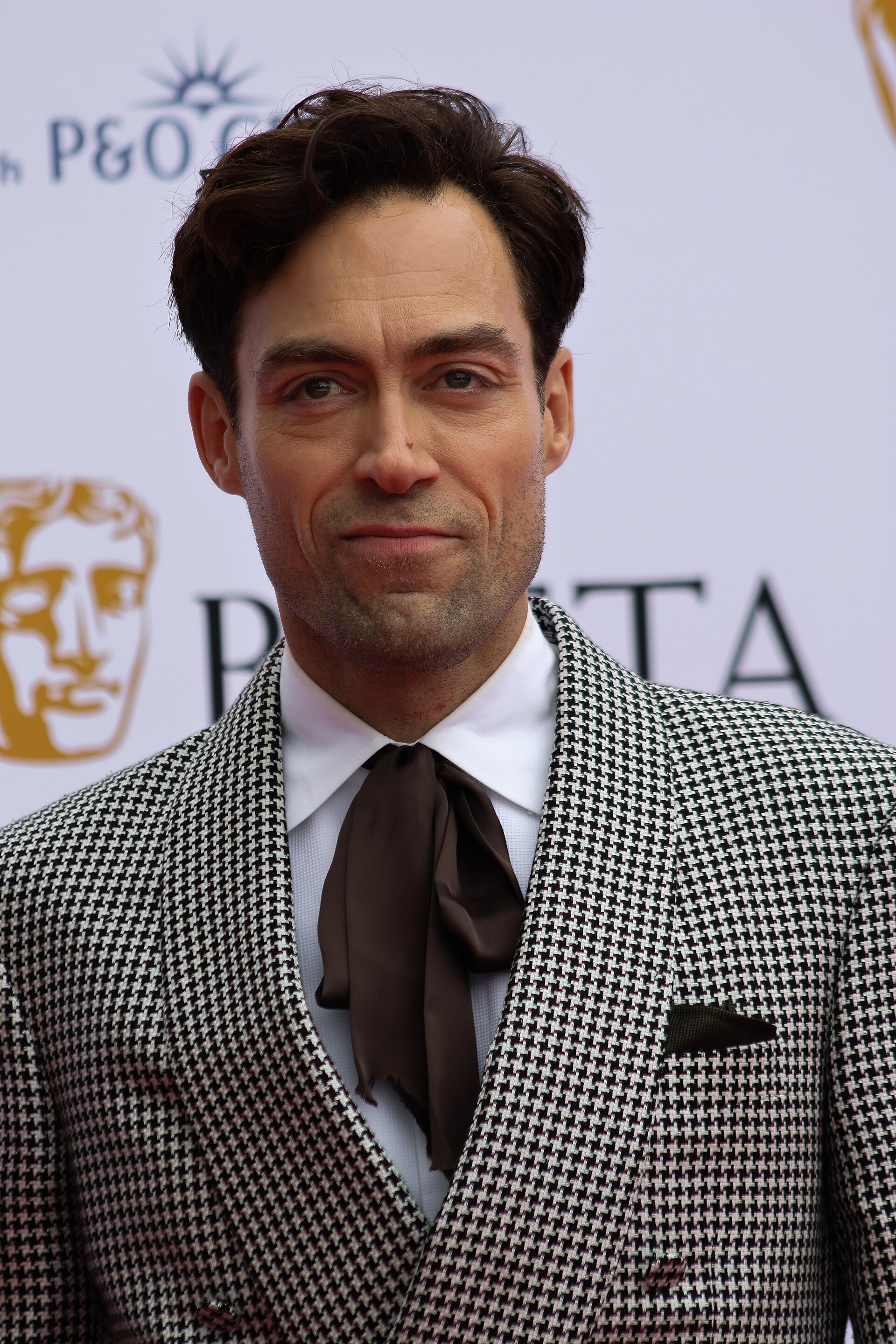 Alex Hassell at the TV BAFTA red carpet May 26