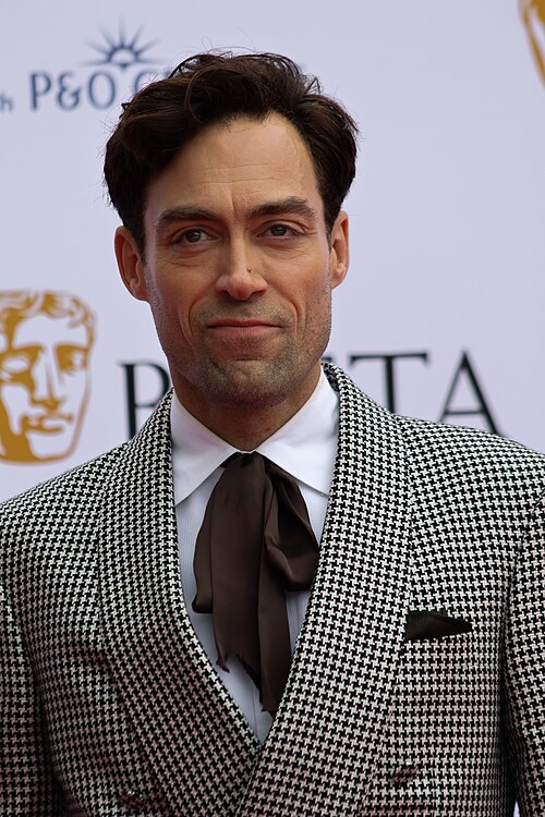 Alex Hassell at the TV BAFTA red carpet May 26