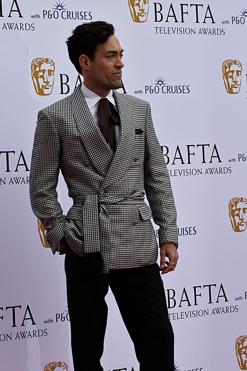 Alex Hassell at the TV BAFTA red carpet May 26