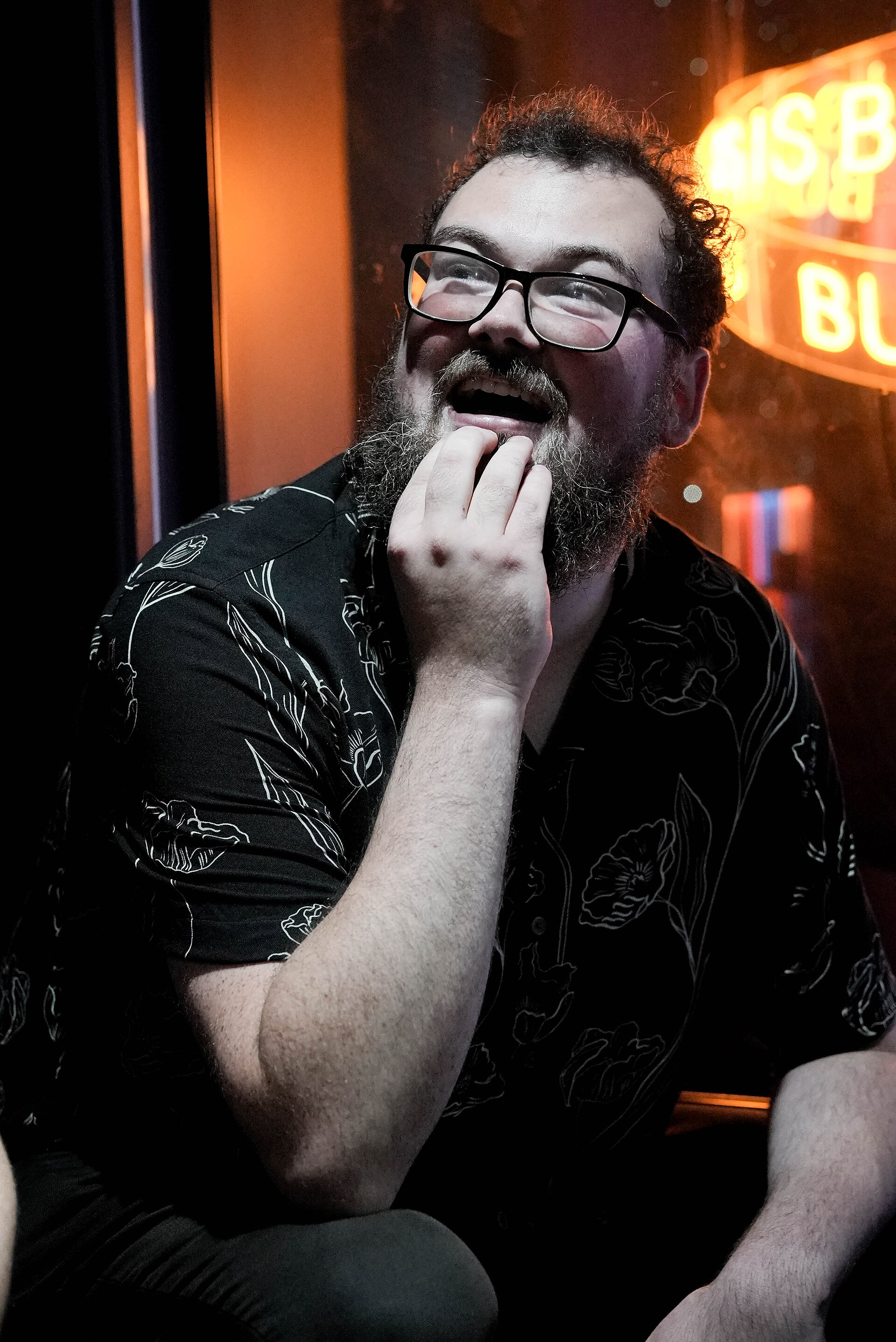 Alex Mitchell, comedian, at the 2024 Edinburgh Festival Fringe in the show, All My Friends are Jealous.