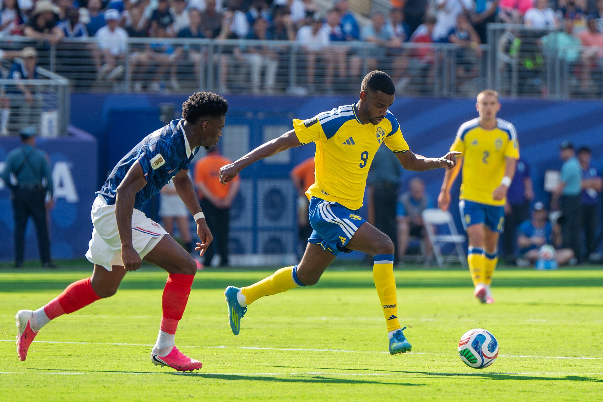 Alexander Isak during France v Sweden at the 2026 FIFA World Cup