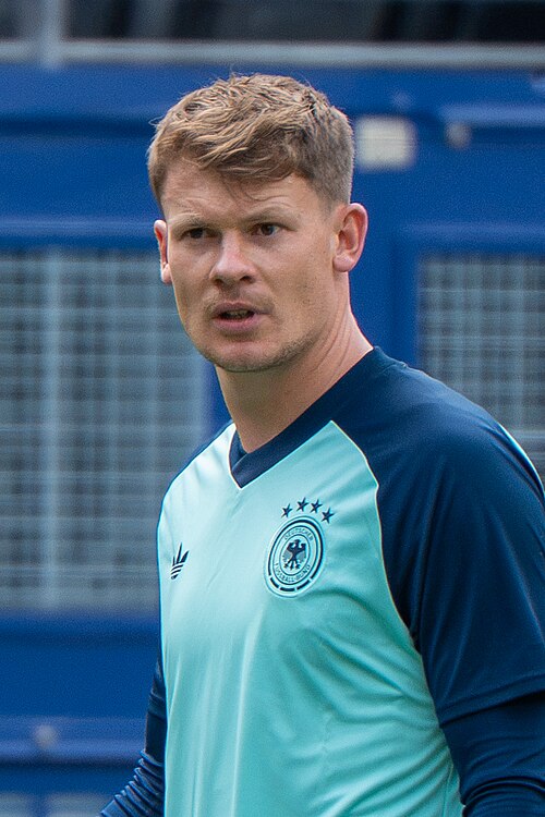 Alexander Nubel during Ecuador v Germany on 25 June 2026 at the 2026 FIFA World Cup