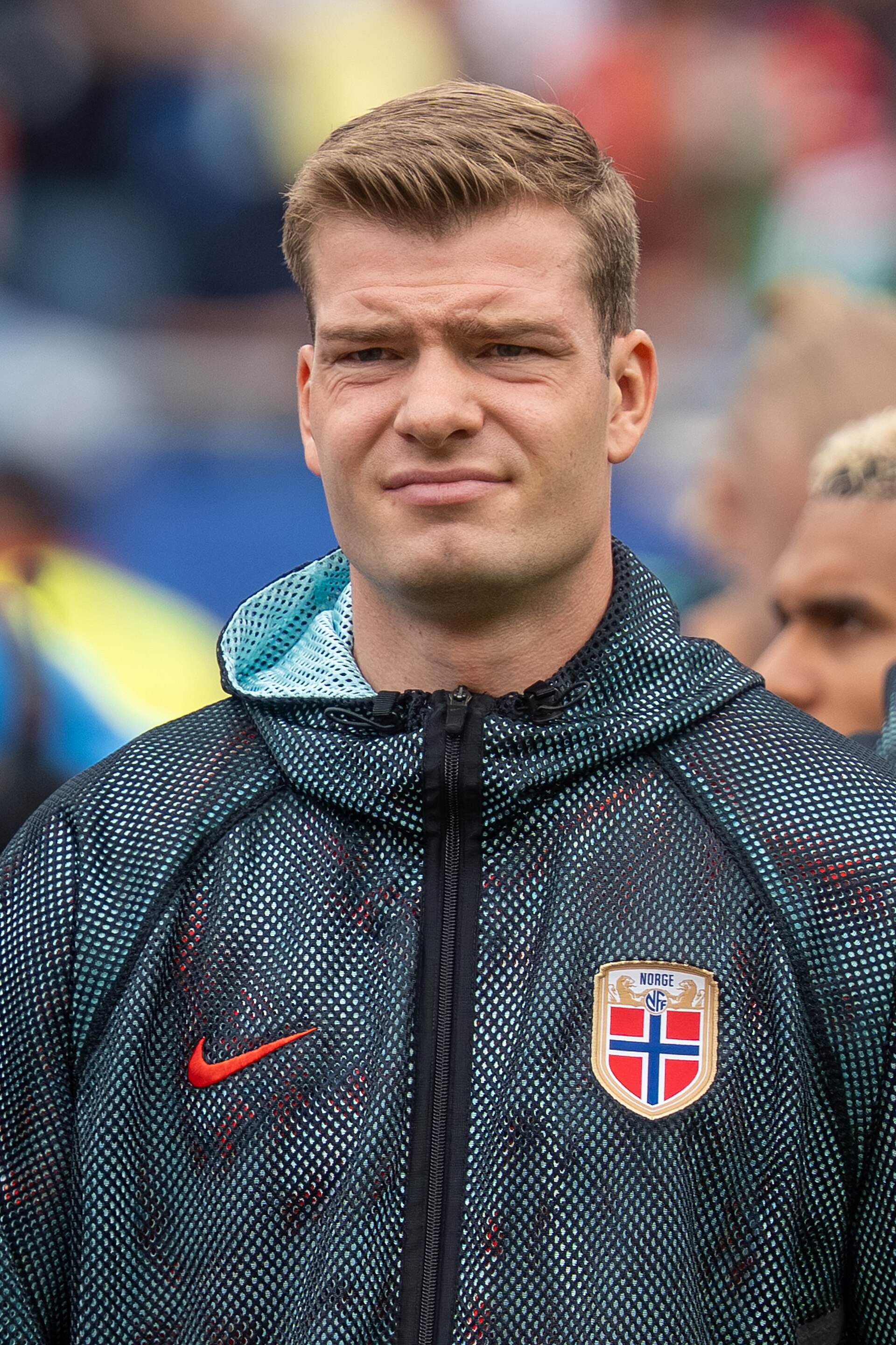 Alexander Sorloth during France v Norway on 26 June 2026 at the 2026 FIFA World Cup