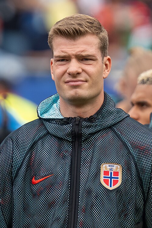 Alexander Sorloth during France v Norway on 26 June 2026 at the 2026 FIFA World Cup