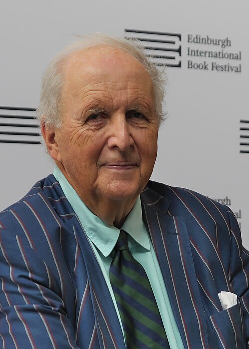 Alexander McCall Smith at the 2025 Edinburgh International Book Festival