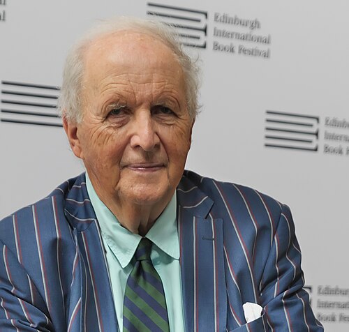 Alexander McCall Smith at the 2025 Edinburgh International Book Festival