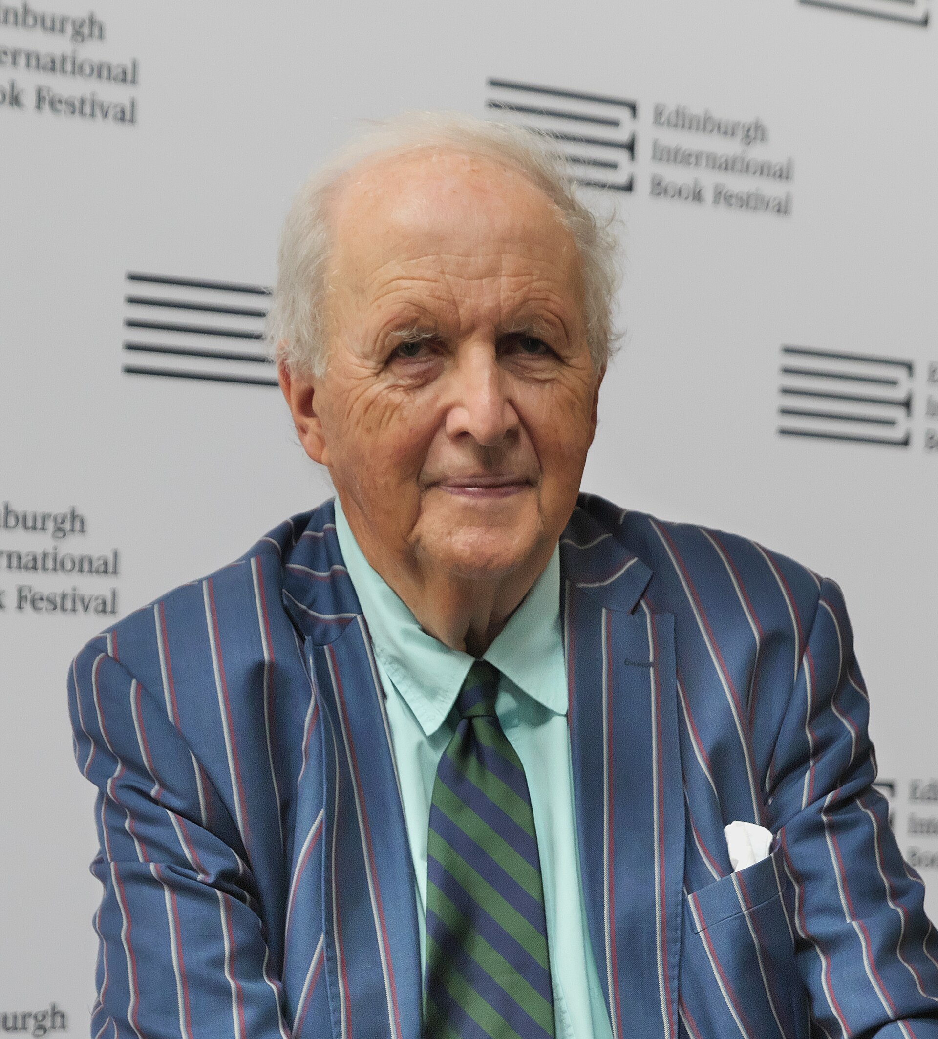 Alexander McCall Smith at the 2025 Edinburgh International Book Festival