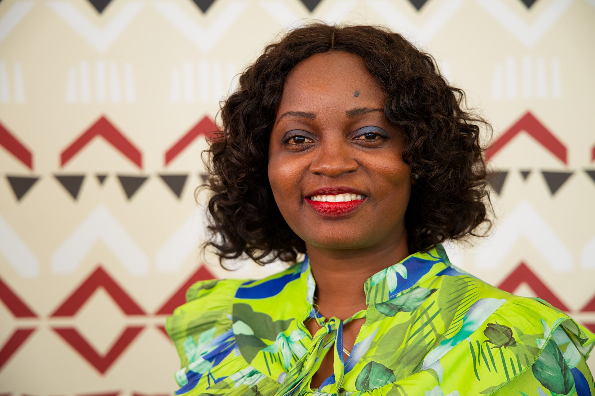 Alexandra Ngangom at Wikimania 2025