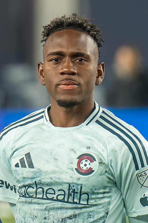 Alexis Manyoma during NYCFC vs Colorado Rapids on March 14, 2026