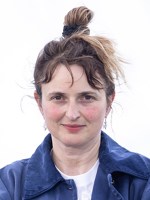 Film director Alice Rohrwacher at the 2025 Cannes Film Festival