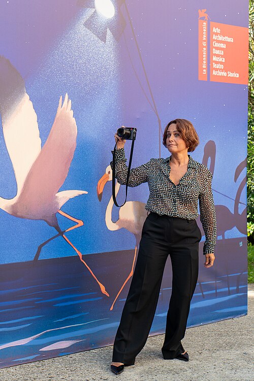 Director Alina Marazzi attends the "La Ragazza Con La Leica (The Girl With The Leica)" Screening during the 83rd Venice International Film Festival at Sala Darsena on September 02, 2026 in Venice, It