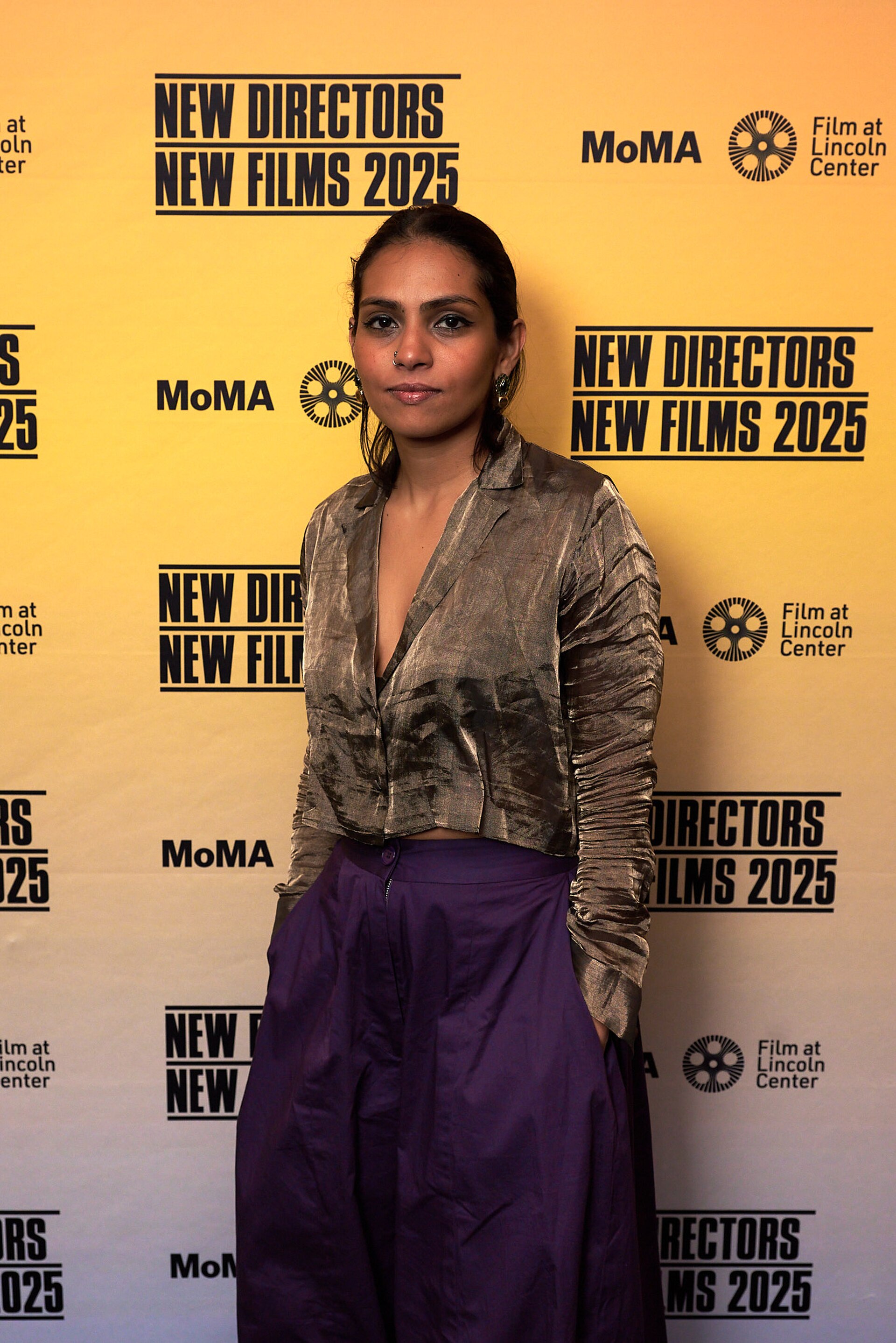Alisha Tejpal, director, during the 53rd New Directors/New Films in 2025 hosted by Film at Lincoln Center for the movie Landscapes of Longing.